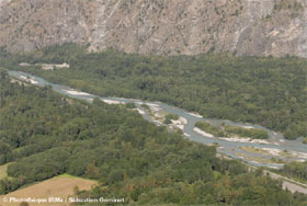 Photo 24 - La Romanche en amont de l'agglomration de Bourg d'Oisans