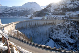 Barrage de Tignes (Savoie), le plus haut de France