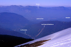 Les Ruines de Schilienne et leurs environs, ct aval