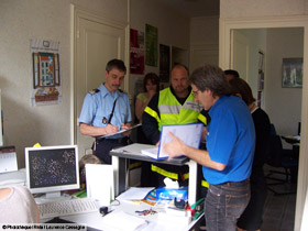 Test de lorganisation de crise de Saint-Barthlmy-de-Schilienne  loccasion dun exercice PCS