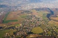 Vue arienne du plateau de Champagnier