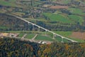 Vue arienne du Viaduc de l'A51