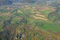 Vue arienne du plateau de Sinard et de la combe du Mas  Avignonet