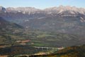 Vue arienne du Viaduc de l'A51