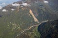 Vue arienne des Ruines de Schilienne