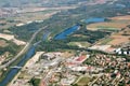 Vue arienne de l'Isre  Pontcharra