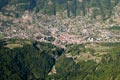 Vue arienne du torrent du Breda