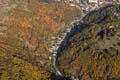 Vue arienne de la combe du torrent du Sonnant