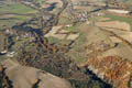 Vue arienne du glissement de terrain du Serre des Bayles