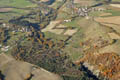 Vue arienne du glissement de terrain du Serre des Bayles