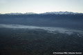 La valle du Grsivaudan et le massif de Belledonne en arrire plan