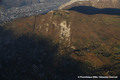 vue arienne du mont Rachais  l'extrmit sud du massif de la Chartreuse