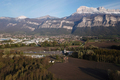 Vue arienne de la commune de Crolles depuis l'Isre  Pr Pichat