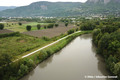 L'Isre dans le secteur de la courbe de Grangeage  Meylan