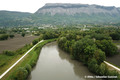 L'Isre dans le secteur de la courbe de Grangeage  Meylan