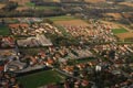 Vue arienne du torrent du Domnon