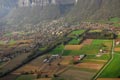 Vue ariene de la commune de Crolles