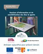Connaissez-vous les sessions Al�Alpes propos�es par le P�le Alpin Risques Naturels (PARN) et l�Institut des Risques Majeurs (IRMa) dans le cadre du m�ta-projet RESALPES ?

Les sessions Al�Alpes sont organis�es pour accompagner les collectivit�s locales dans une approche renouvel�e de la gestion des risques naturels, au service du d�veloppement territorial.

Ces sessions d�information et de sensibilisation s�adressent aux �lus locaux et � leurs �quipes.
Elles s�articulent en deux temps :
🔹 Un temps participatif pour (re)d�couvrir les grands enjeux de la gestion des risques et les leviers d�action � disposition des collectivit�s : Serious game, Fresque des risques naturels en montagne, GesCoCrise, quiz� Des formats dynamiques pour favoriser l�appropriation et le dialogue.
🔹 Un temps pour pr�senter les d�marches de Gestion Int�gr�e des Risques Naturels et les leviers d'actions, port�es par le PARN, et des informations sur la r�glementation et les bonnes pratiques, autour de la gestion de crise face aux risques naturels, propos�es par l�IRMa.
 
🎯 L�objectif : accompagner la mise en place de programmes d�actions concrets et structurants.

Ces sessions sont organis�es chez vous, � l��chelle d�une intercommunalit� ou d�un bassin de vie, avec un programme construit en lien �troit avec vos attentes, ce qui permet d�ajuster le contenu � vos enjeux et d�inscrire la dynamique dans la dur�e tout particuli�rement dans un contexte de renouvellement des �quipes municipales.

👉 Vous souhaitez organiser une session Al�Alpes sur votre territoire ?
Nous pouvons mettre en place, sans co�t associ�, ces sessions sur l�ensemble des collectivit�s du massif des Alpes (Alpes du Nord & du Sud). 
Contactez-nous 04 76 47 73 73 (Anthony Veiga) pour construire ensemble un format adapt� � votre territoire et � vos priorit�s.

-------------------------------------------------------
Ce projet s�int�gre dans la dynamique partenariale RES�Alpes, d�di�e � la gestion int�gr�e des risques naturels dans les Alpes, port�e par le P�le Alpin Risques Naturels (PARN), infra2050 et l�Institut des Risques Majeurs (IRMa), avec le soutien du PO FEDER-Massif des Alpes, de la R�gion Sud - Provence-Alpes-C�te d'Azur, de la R�gion Auvergne-Rh�ne-Alpes et du Commissariat de massif des Alpes.
 
 L'Europe s'engage en R�gion Sud
 Fonds europ�en de d�veloppement r�gional (FEDER)