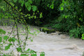 Chaise - Pont de Soney - crue du 01/05/2015  18h12