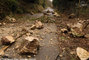 Chutes de pierres et de blocs sur la RD 48