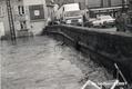 Crue de la Brvenne  l'Arbresle le 17 mai 1983 - pont de la Madeleine