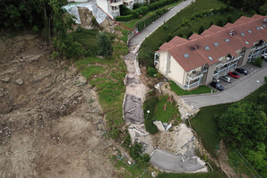 glissement de terrain - BOSSEY