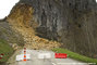 Eboulement sur la RD 199  l'Est du col de la Bataille