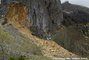 Eboulement sur la RD 199  l'Est du col de la Bataille