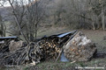 Eboulement au hameau des Granges  Brison-Saint-Innocent (Savoie)