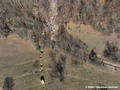 Eboulement au hameau des Granges  Brison-Saint-Innocent (Savoie)