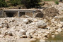 Inondations du Var - Rebouillon, pont de la Nartuby