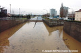 Crue du Gier  Givors le 2 dcembre 2003