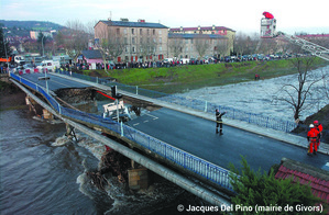 crue rapide des rivires - GIVORS