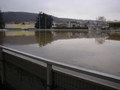 Crue du Garon et du Mornantet  Givors le 2 dcembre 2003 - inondation du stade