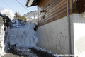 Glissement de terrain  La Giettaz au hameau La Juste