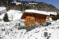 Glissement de terrain  La Giettaz au hameau La Juste