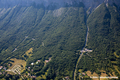 Vue a�rienne du torrent de l'Aiguille et de sa plage de d�p�t - versant sud-est du Saint-Eynard