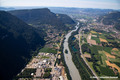 Vue a�rienne de l'Is�re entre Voreppe et Veurey-Voroize