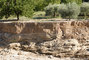 Inondations du Var - rosion des berges de la Nartuby