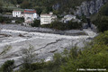 Crue de la Vsubie  Lantosque lors de la tempte Alex