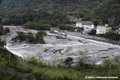 Crue de la Vsubie  Lantosque lors de la tempte Alex