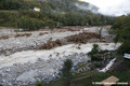 Crue de la Vsubie  Lantosque lors de la tempte Alex