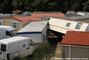 Inondations du Var - Le Muy  l'aval de la confluence Nartuby/Argens