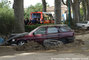 Inondations du Var - le Muy en direction du centre ville