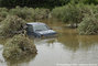 Inondations du Var - le Muy en rive droite de la Nartuby