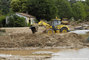 Inondations du Var - le Muy en rive droite de la Nartuby