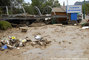 Inondations du Var - le Muy en rive droite de la Nartuby