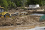 Inondations du Var - le Muy en rive droite de la Nartuby