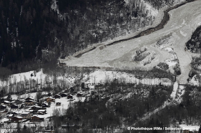 Avalanche du Bourgeat du 09/01/2018