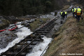 Crue torrentielle du torrent de Montfort  Lumbin et Crolles le 29 dcembre 2021